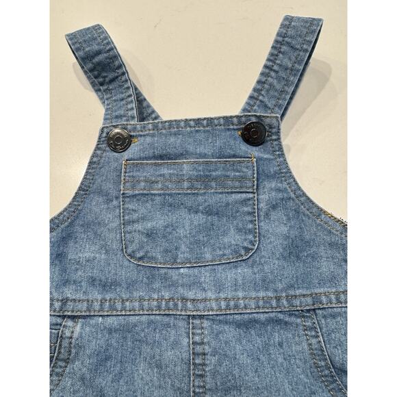 Ben Sherman Jean Overalls Baby Size 12 Months Lightweight Denim - Picture 4 of 8